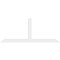Ekena Millwork Portland Architectural Grade PVC Gable Bracket, 72"W x 30"H x 2"D x 4"F, 10/12 Pitch GBP072X30X0204POR00 - alternate 4